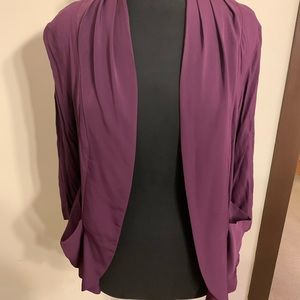 Kimchi Blue Purple Blouse Blazer